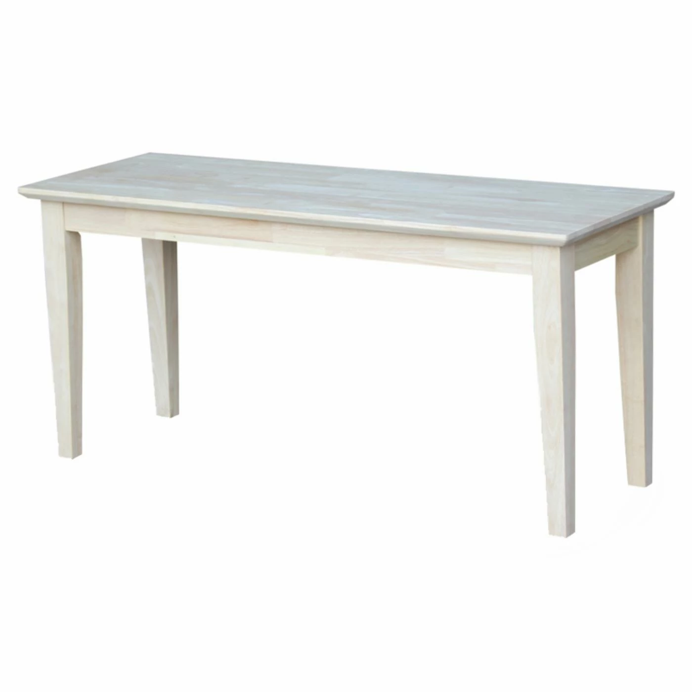 Brand new π Side Chairs International Concepts Unfinished Crossville Shaker Bench π