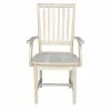 Brand new 🛒 Casual Dining Chairs International Concepts Unfinished Mission Arm Chair 💯