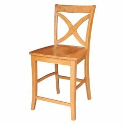 Outlet 💯 Counter Height Chairs International Concepts Vinyard Counter Stool 👏