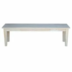 Flash Sale ⌛ Side Chairs International Concepts Traditional Style Bench ⭐