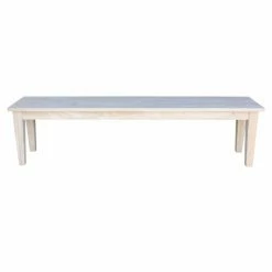 Best Pirce ✔️ Side Chairs International Concepts Shaker Style Bench 🔥