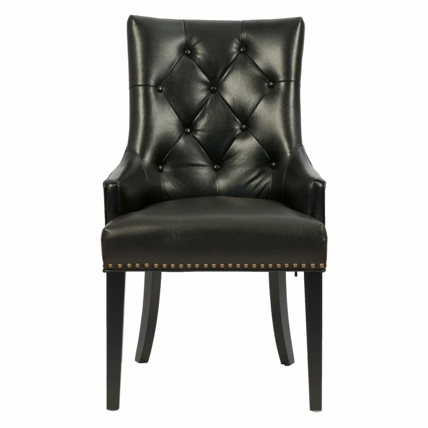 Brand new π Side Chairs Chic Home Gilbert Tufted Dining Side Chair With Nailhead Trim - Set Of 2 π - Image 5