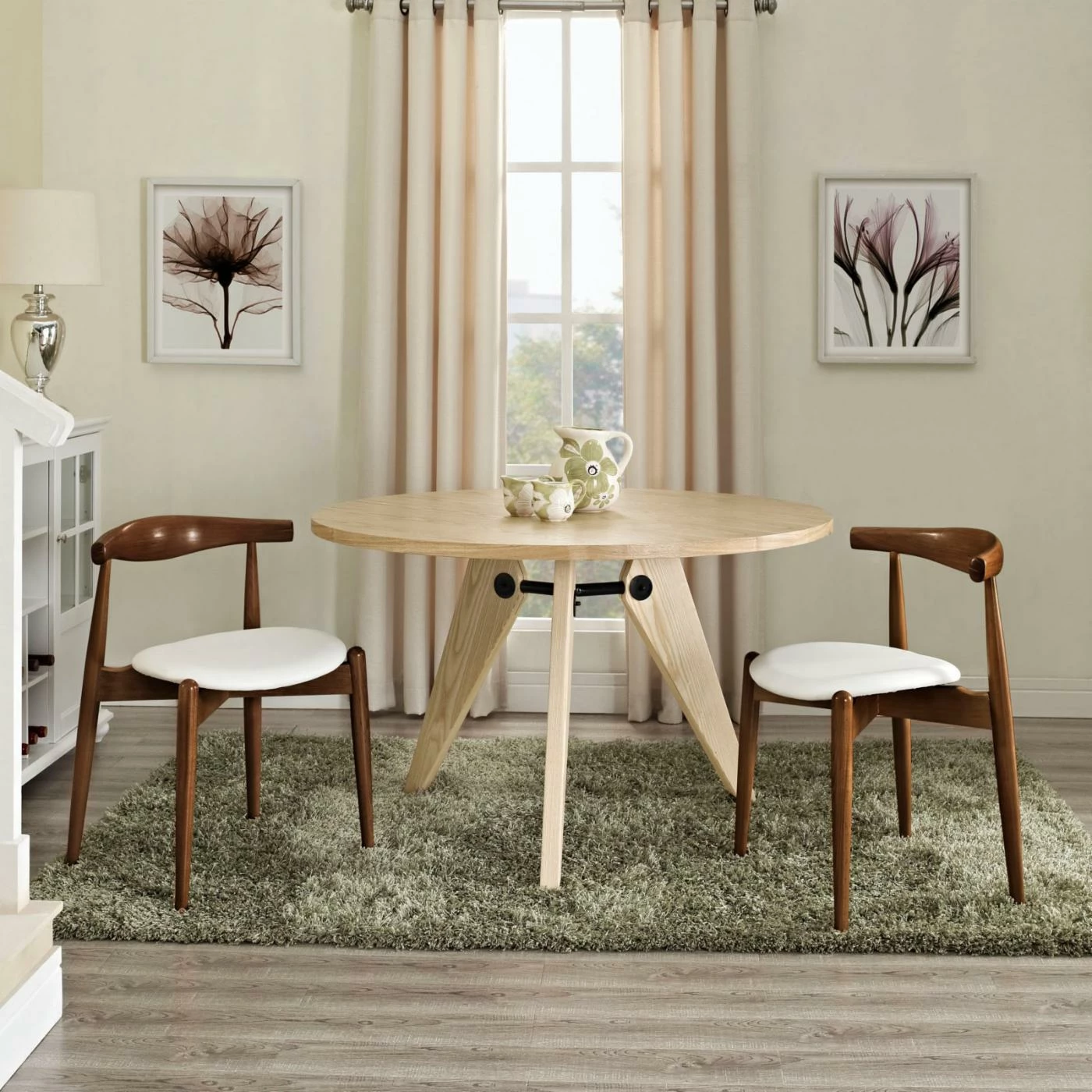 New β Casual Dining Chairs Modway Stalwart Dining Side Chair - Set Of 2 π - Image 5