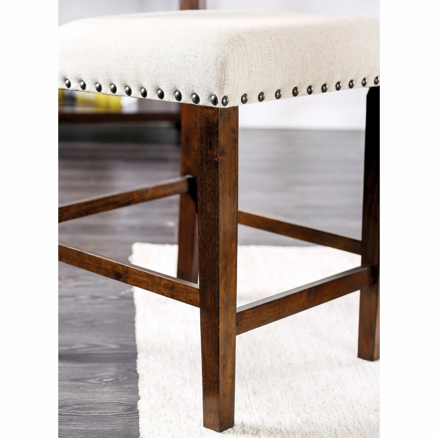 Best deal β Side Chairs Furniture Of America Mayly Transitional Style Counter Height Casual Dining Chair - Set Of 2 π― - Image 5