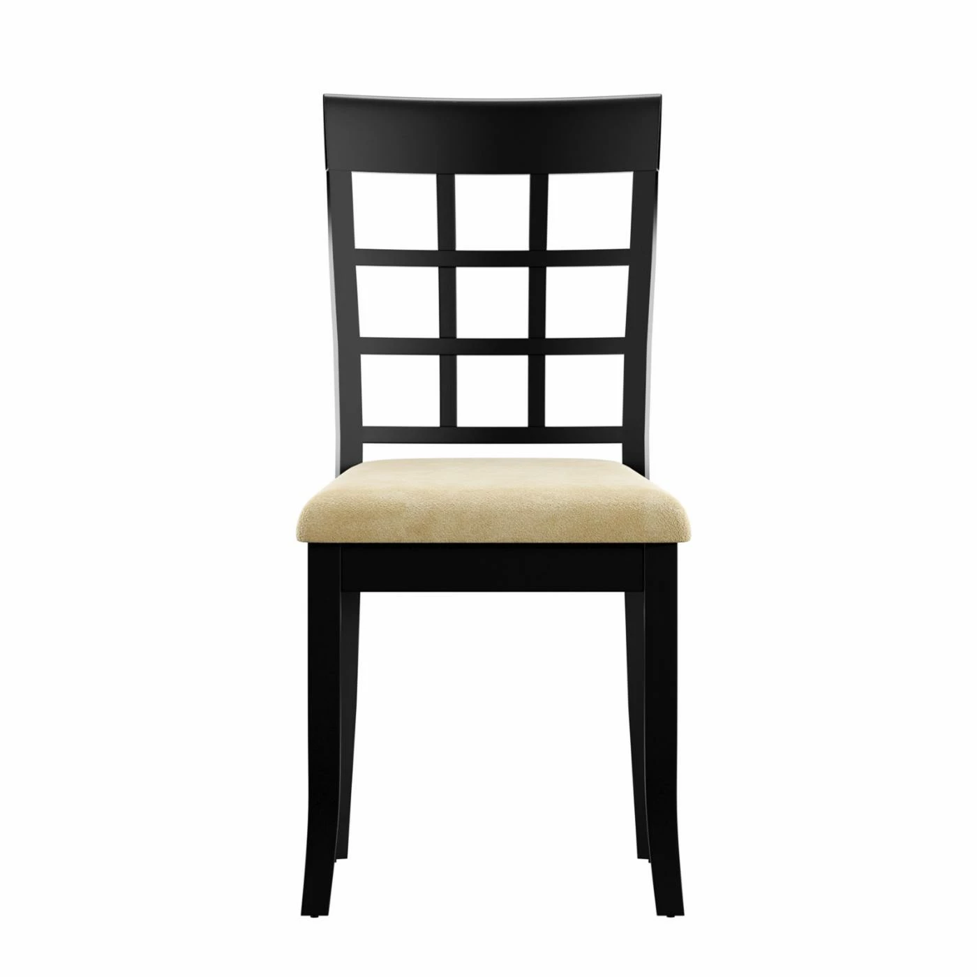 Hot Sale 𧨠Side Chairs Weston Home Tibalt Black Dining Chair - Window Back - Set Of 2 π₯ - Image 5