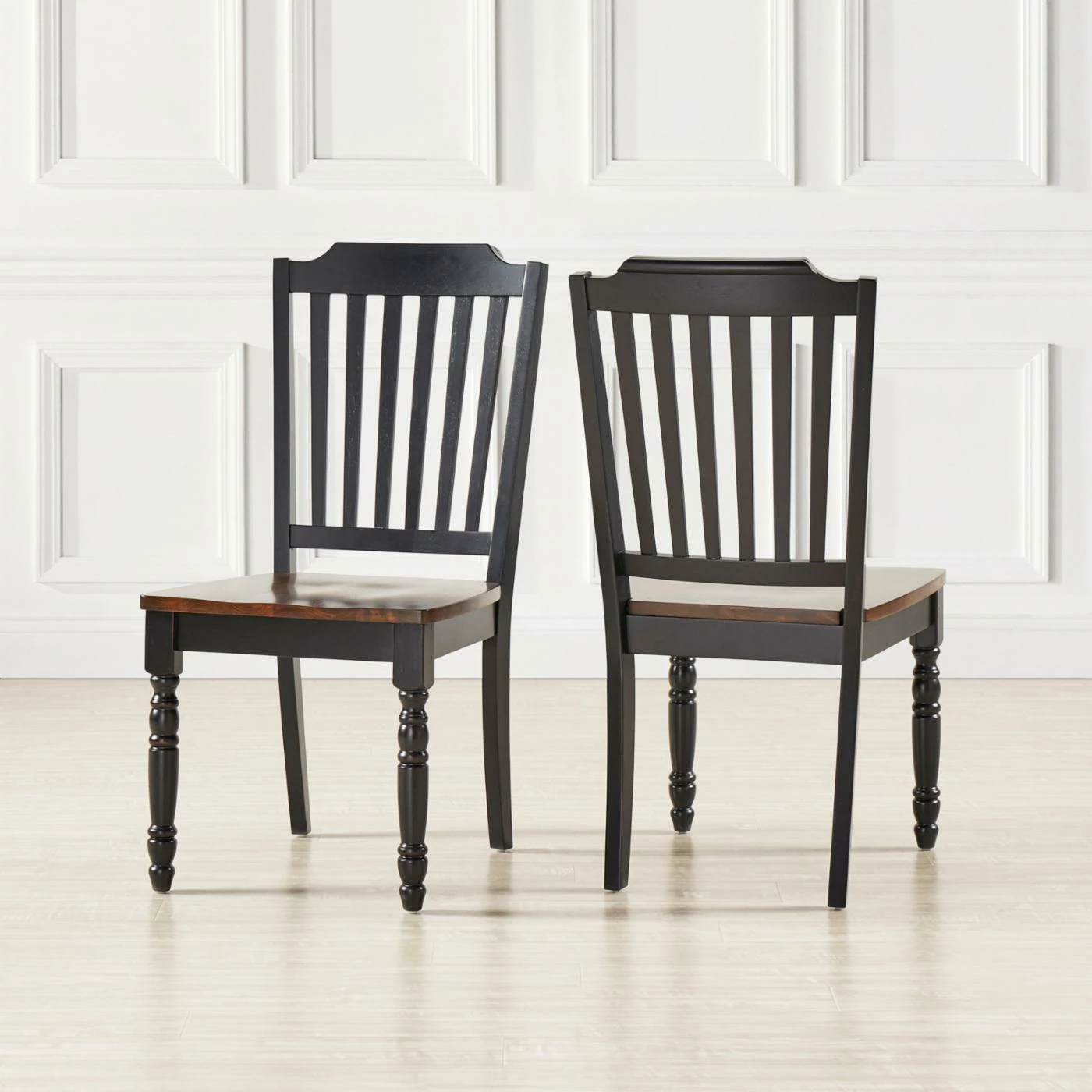 Hot Sale π Side Chairs HumbleNest Homestead Two Tone Distressed Dining Side Chair - Set Of 2 π - Image 5