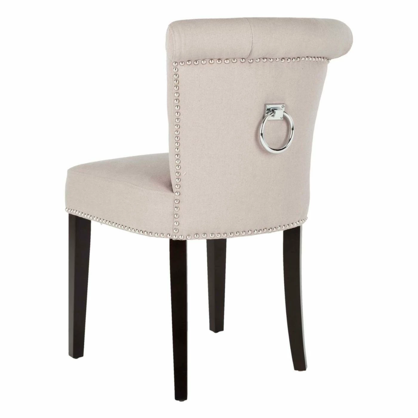 Best deal π Formal Dining Chairs Safavieh Sinclair Ring Dining Chairs - Taupe - Set Of 2 π - Image 5
