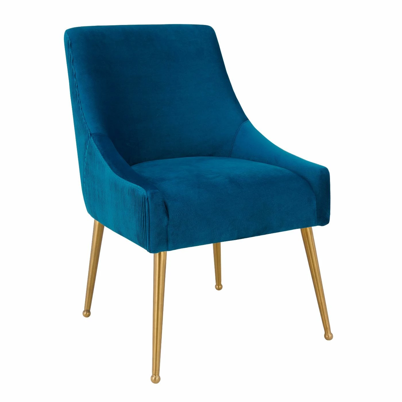 Top 10 π Side Chairs TOV Furniture Beatrix Pleated Side Chair β¨ - Image 5