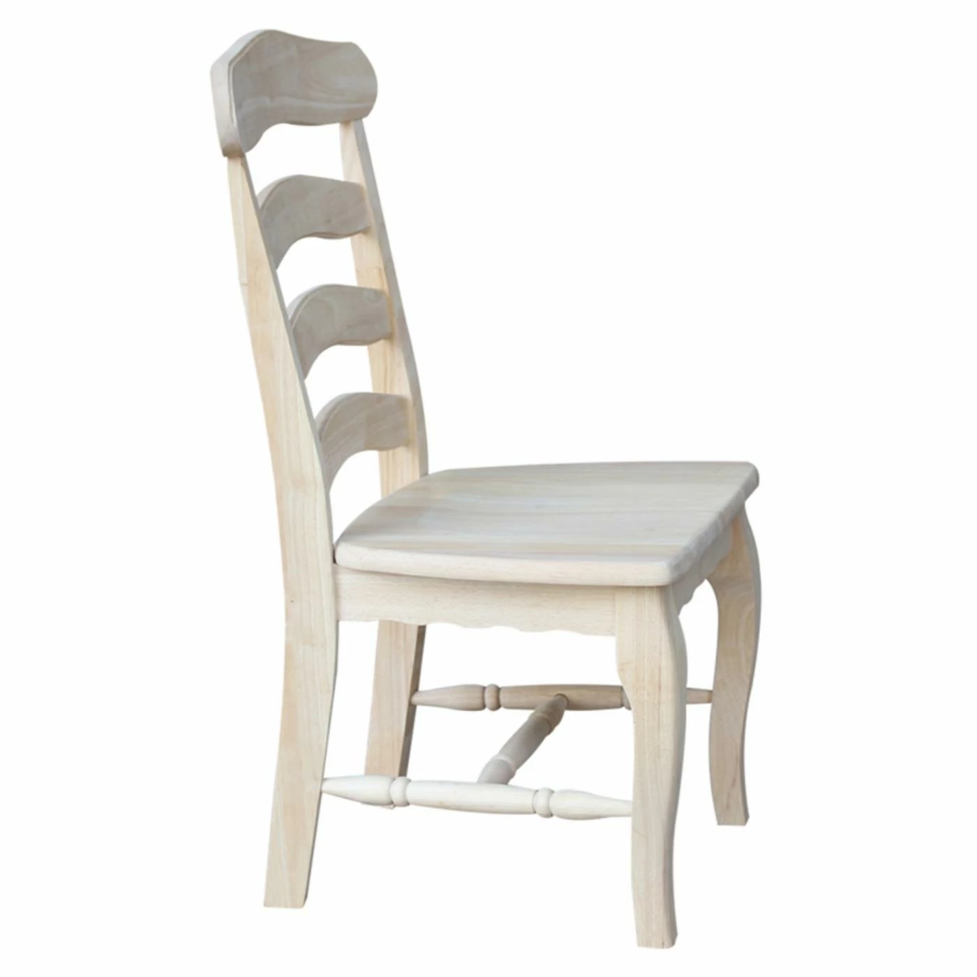Budget π₯ Side Chairs International Concepts Unfinished Chesnee Country French Dining Chairs - Set Of 2 π - Image 5