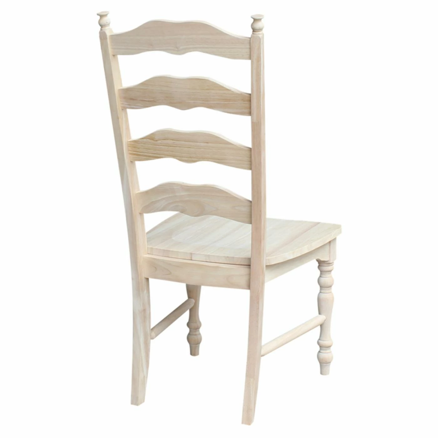 Brand new ✨ Side Chairs International Concepts Unfinished Maine Ladder Back Dining Chairs - Set Of 2 ✔️ - Image 5