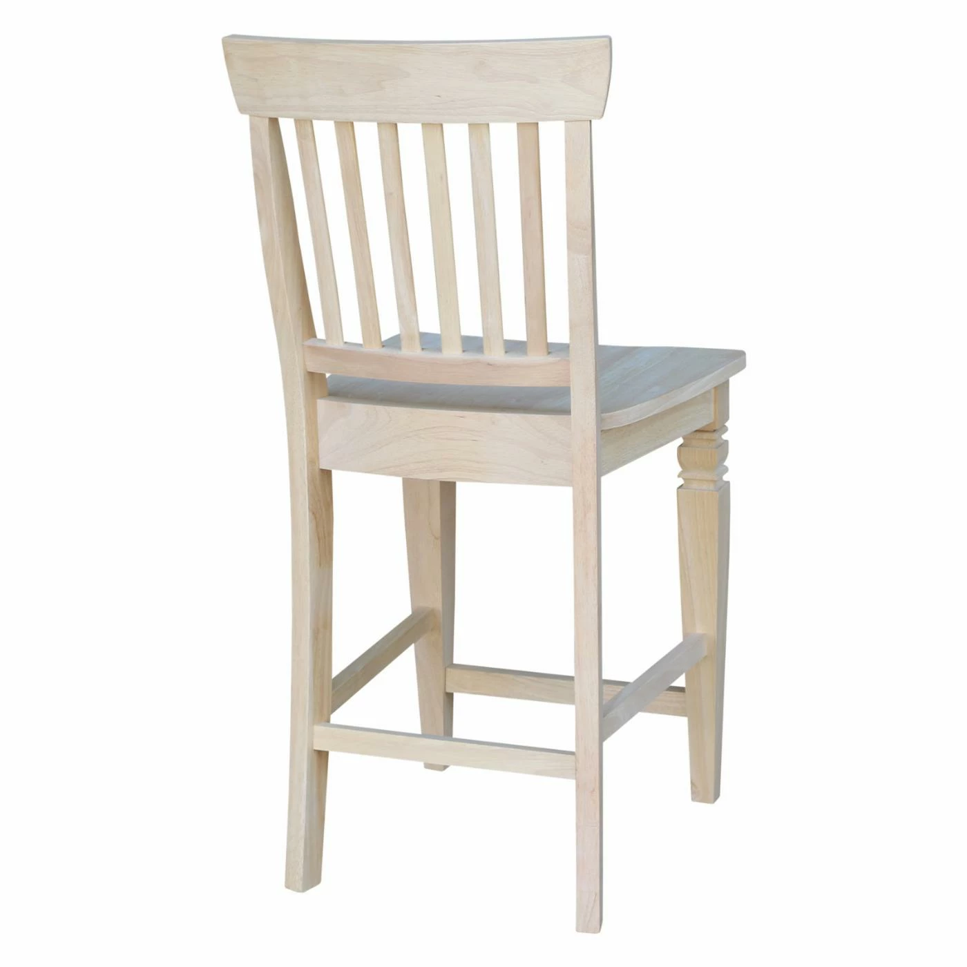 New ✨ Side Chairs International Concepts Seattle Unfinished Counter Stool ❤️ - Image 5